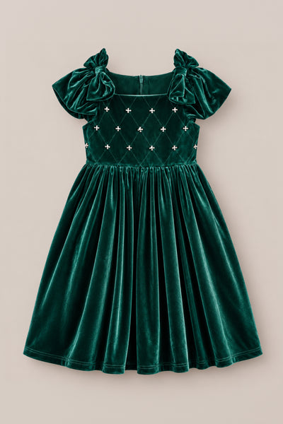 emerald green a line prom dress Long Dresses Side Slit Off the Shoulder Formal ARD2021 fit:standard main image 1