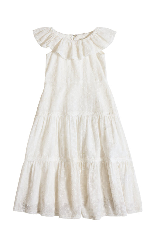Mini Alaina Dress in Ivory-8