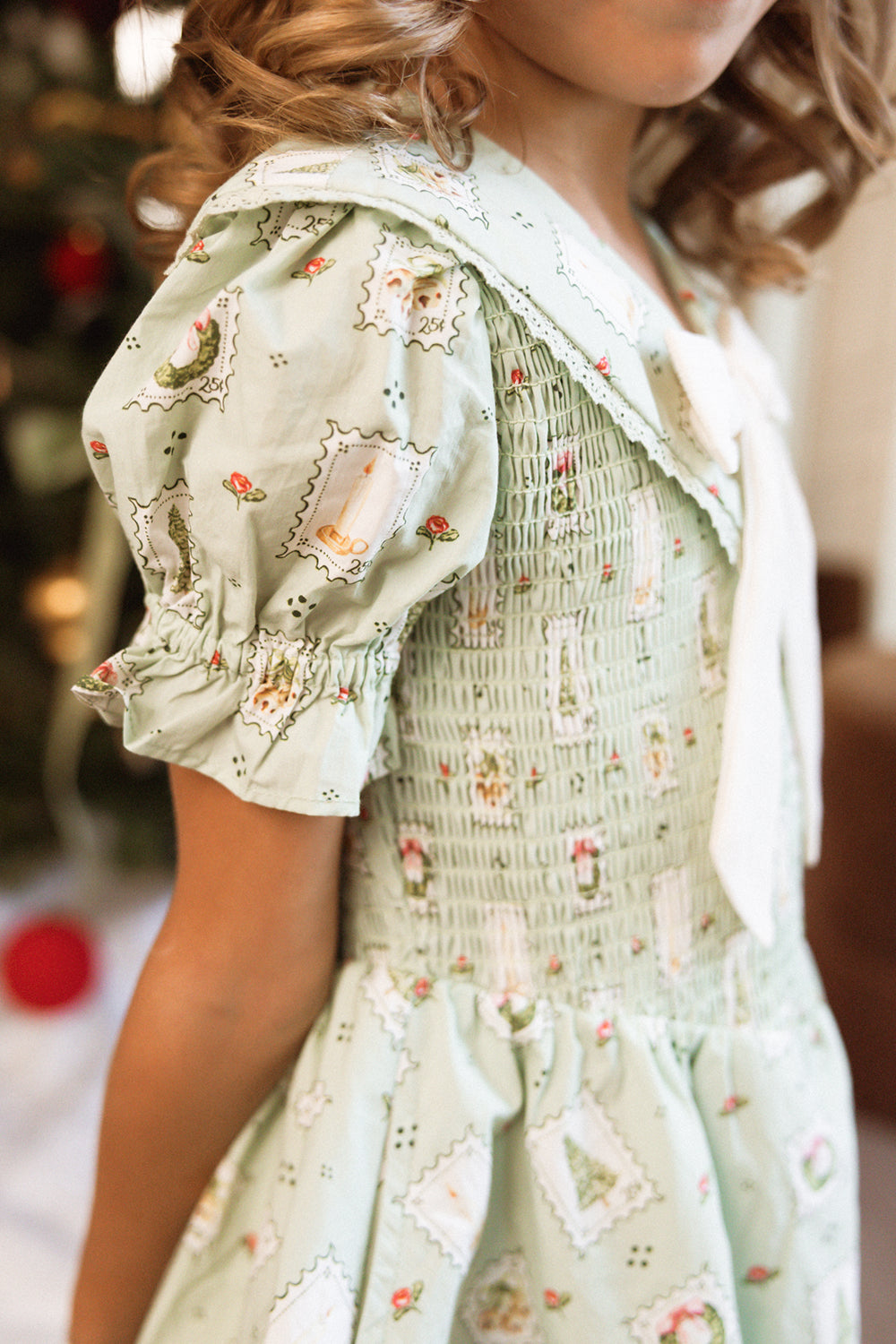Mini Alice Dress in Merry Mail