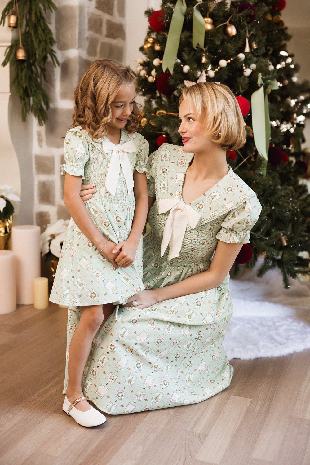 Mini Alice Dress in Merry Mail