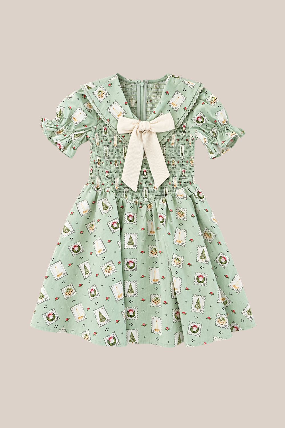 Mini Alice Dress in Merry Mail