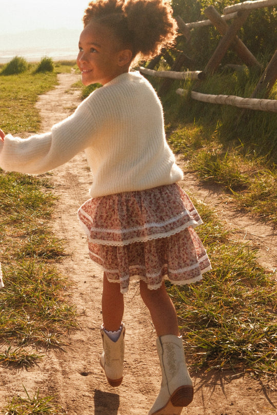 Mini Annalise Skirt in Philocaly Floral-3