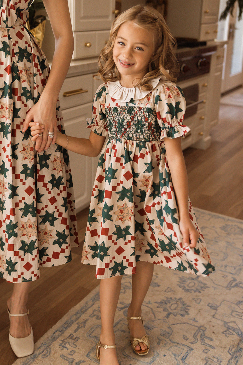 Mini Aurelie Dress in Louisa May Quilt