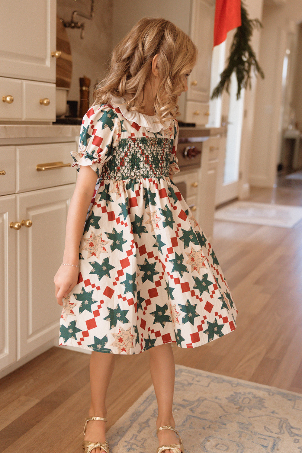 Mini Aurelie Dress in Louisa May Quilt