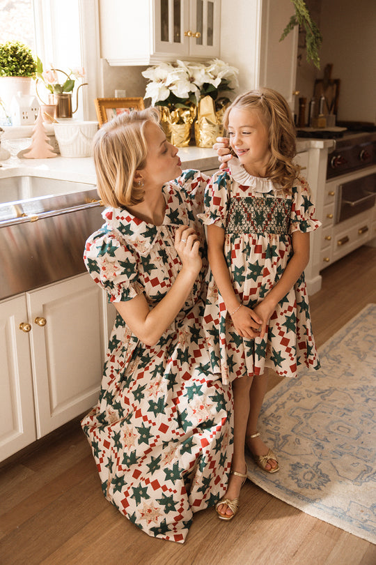 Mini Aurelie Dress in Louisa May Quilt