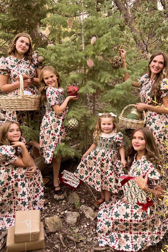 Mini Aurelie Dress in Louisa May Quilt