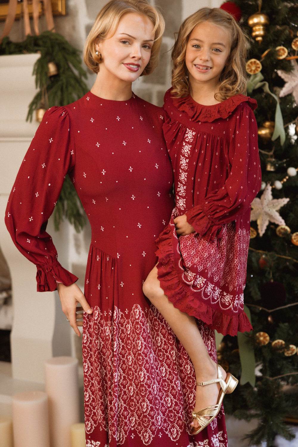 Mini Bellissima Dress in Beth Needlepoint