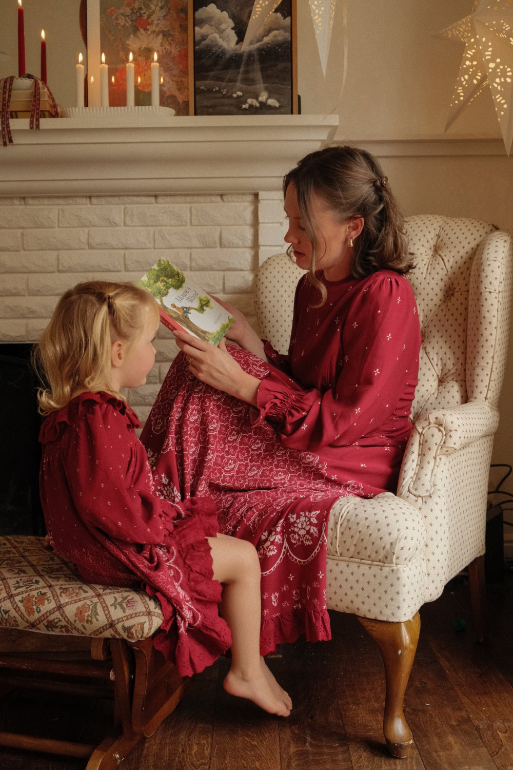 Mini Bellissima Dress in Beth Needlepoint