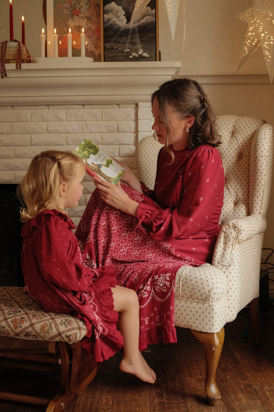 Mini Bellissima Dress in Beth Needlepoint