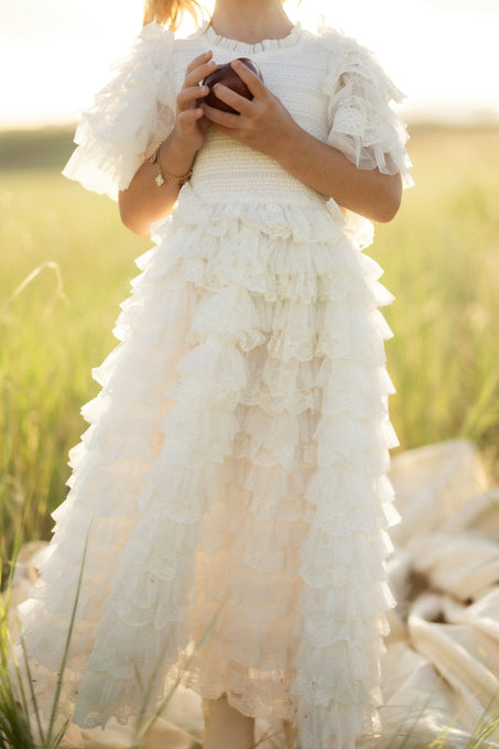 Mini Cindy Dress in White