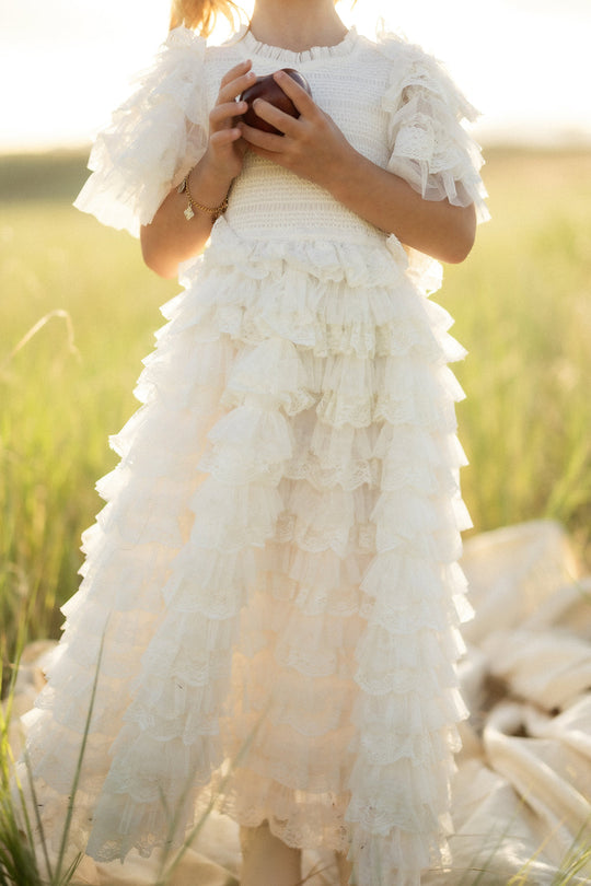 Mini Cindy Dress in White