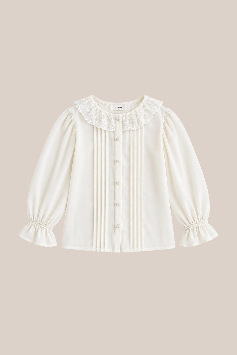 Mini Constance Blouse in Ivory