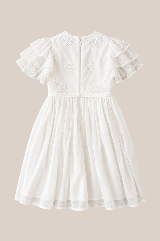 Mini Gianna Dress in White