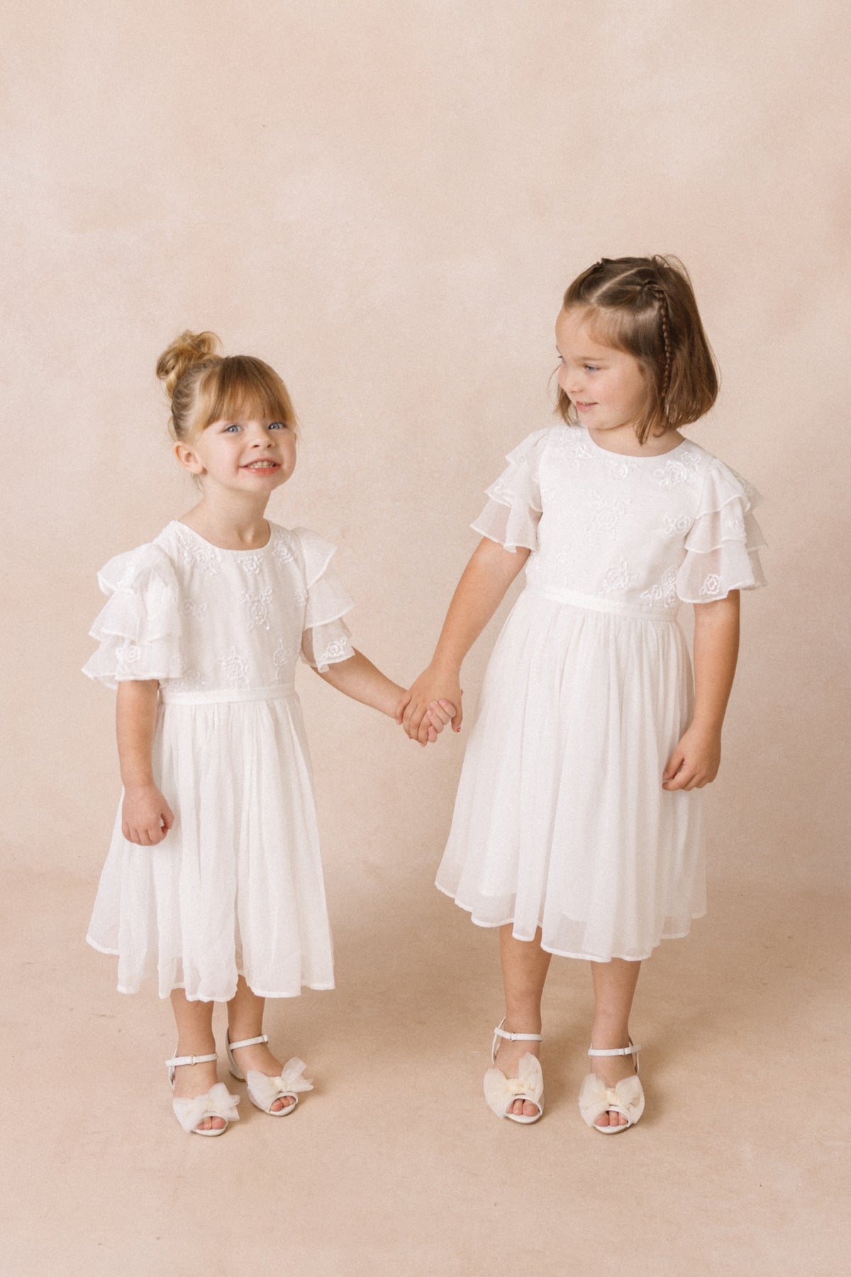 Mini Gianna Dress in White