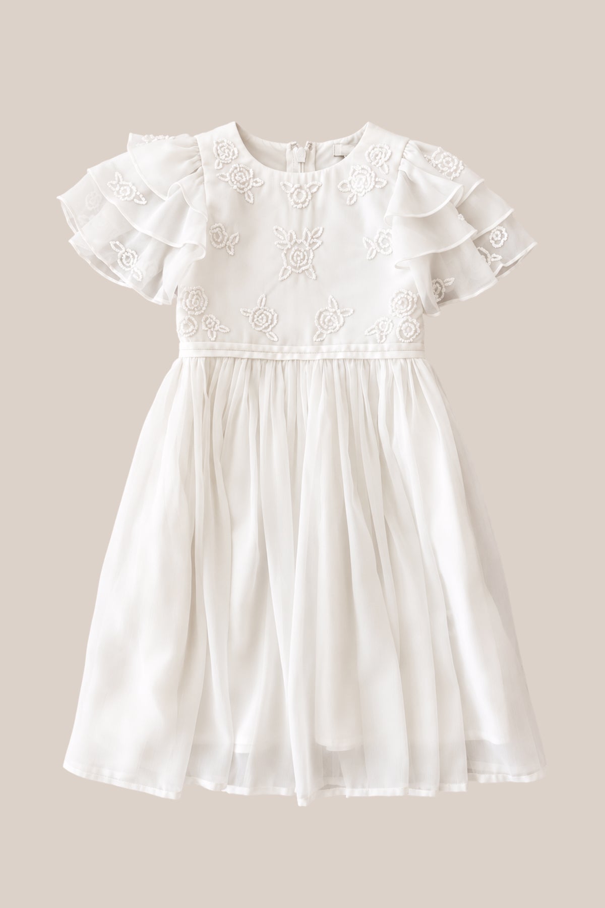 Mini Gianna Dress in White