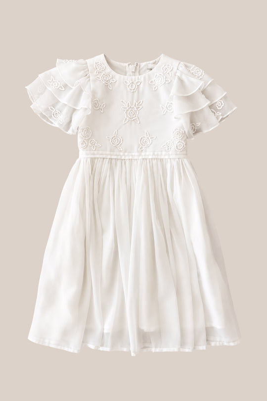 Mini Gianna Dress in White
