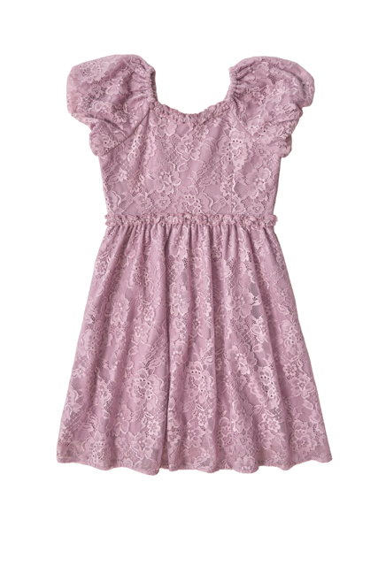Mini Kiara Dress in Hyssop Lace – Ivy City Co