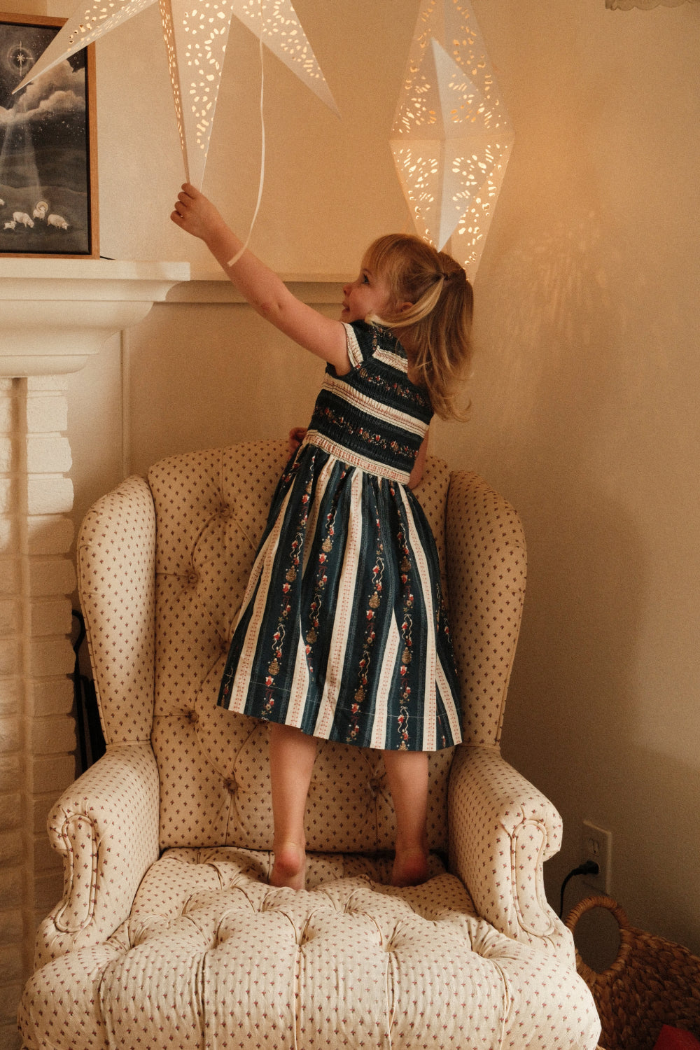 Mini Marlow Dress in Sugar Plum Fairy