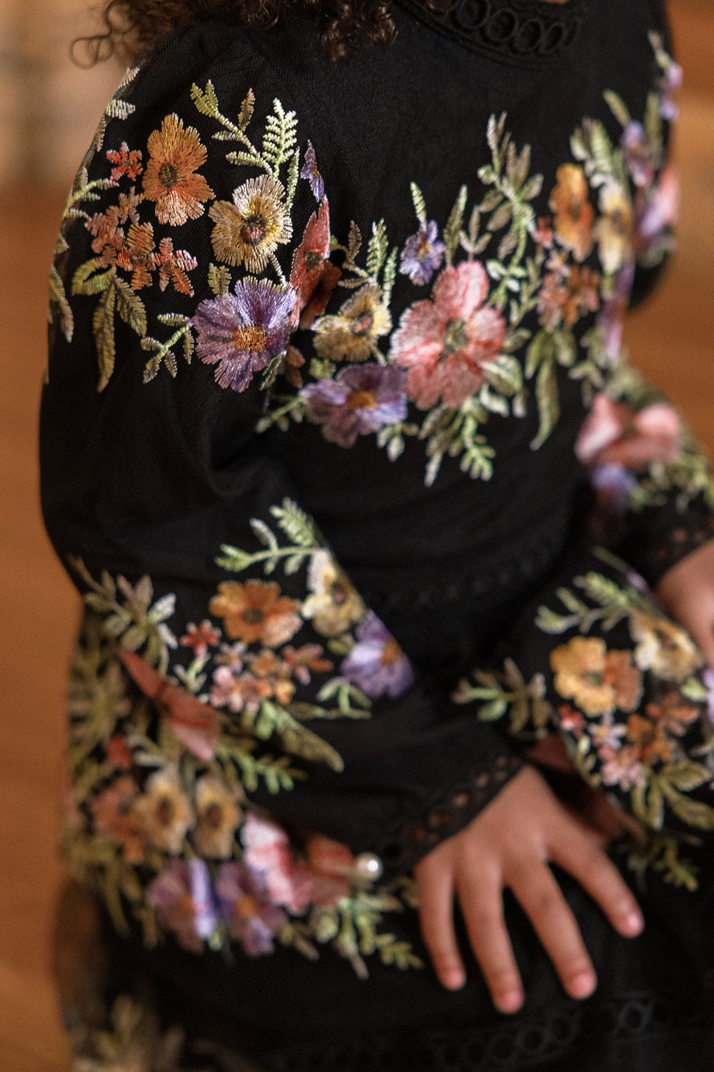 Mini Sicily Dress in Moody Vivid Floral