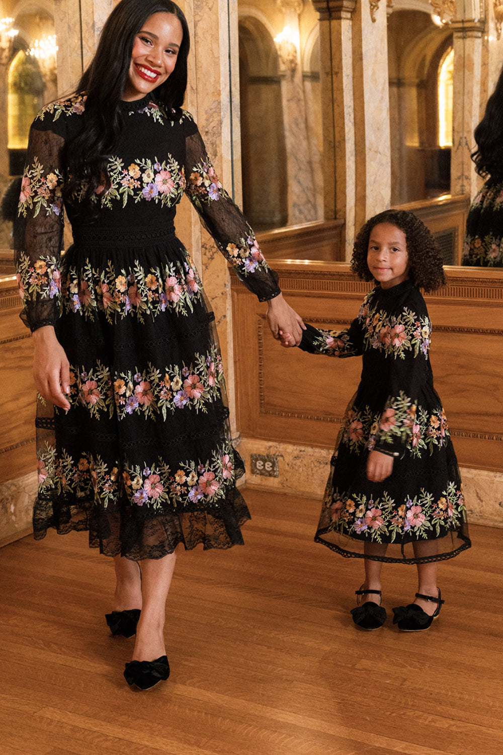 Mini Sicily Dress in Moody Vivid Floral