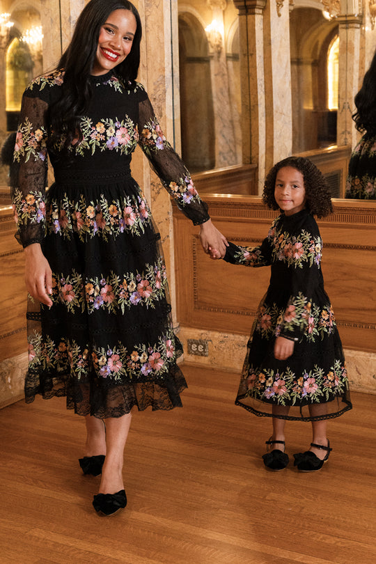 Mini Sicily Dress in Moody Vivid Floral