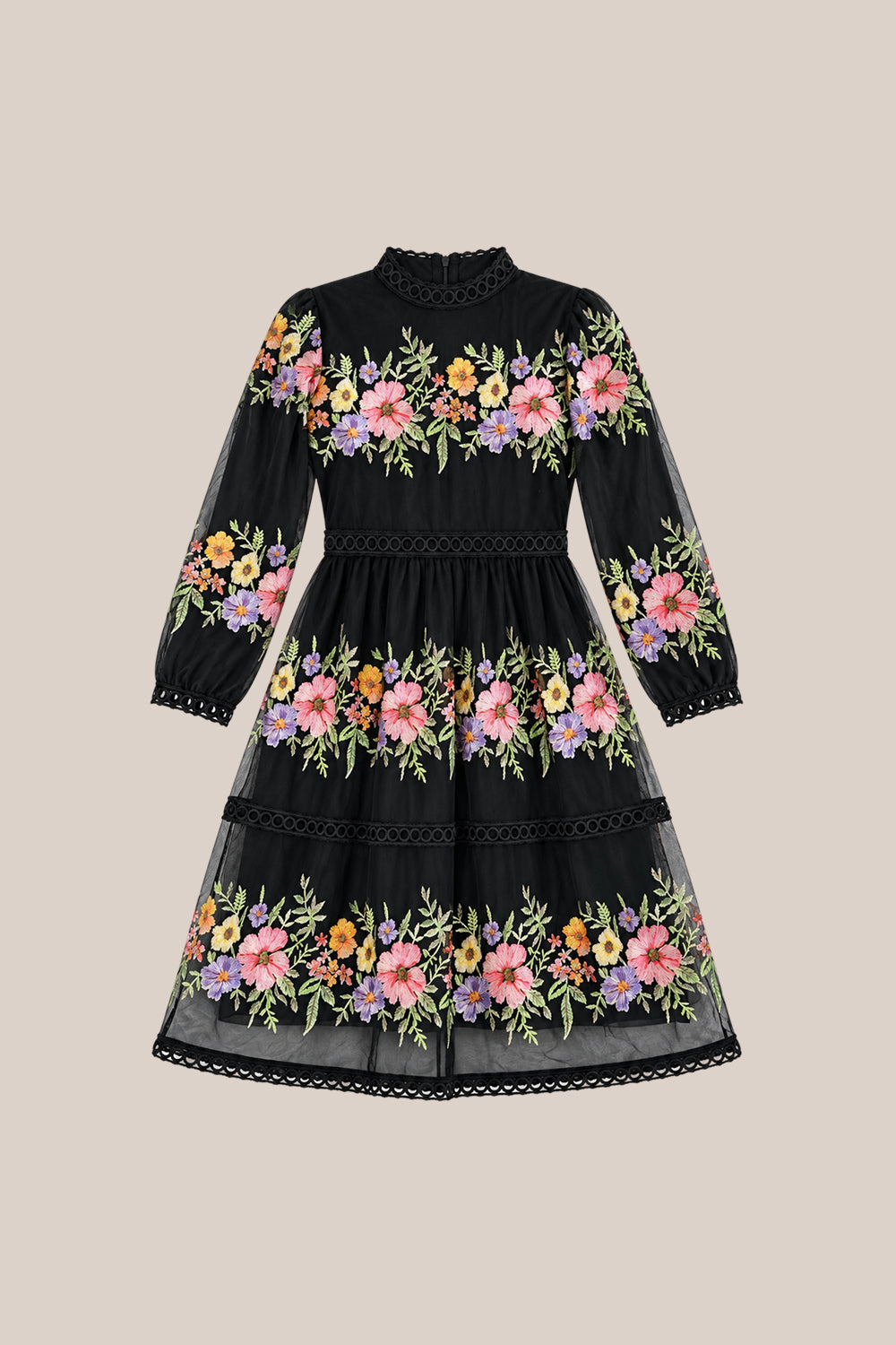 Mini Sicily Dress in Moody Vivid Floral
