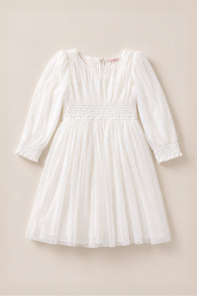 Mini Stella Dress in White
