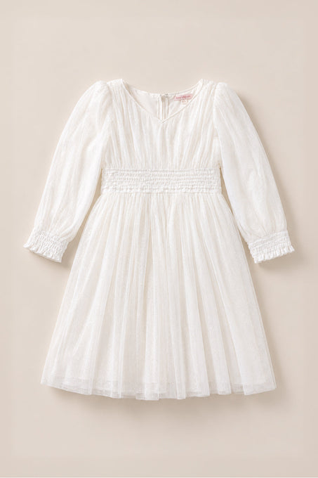 Mini Stella Dress in White