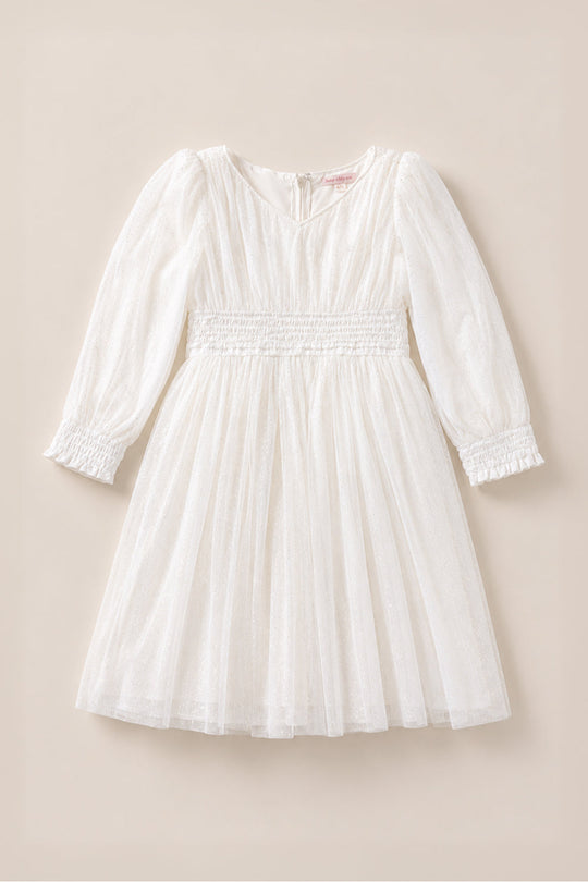Mini Stella Dress in White