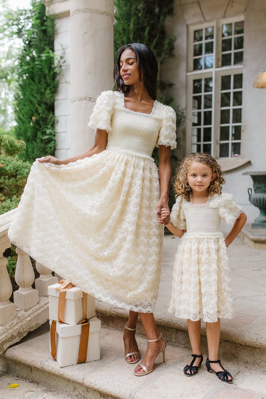 Cloud Nine Dress in Sparkle