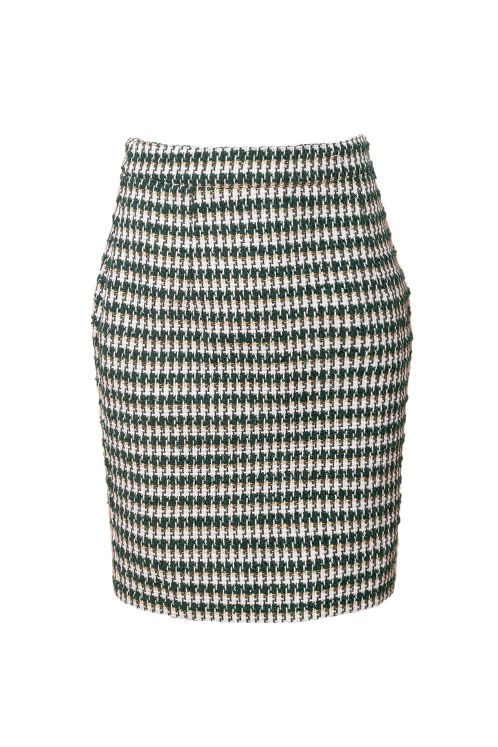 Park Ave Skirt in Green - FINAL SALE