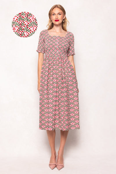 parker floral mini dress Parker Dress in Floral Fan