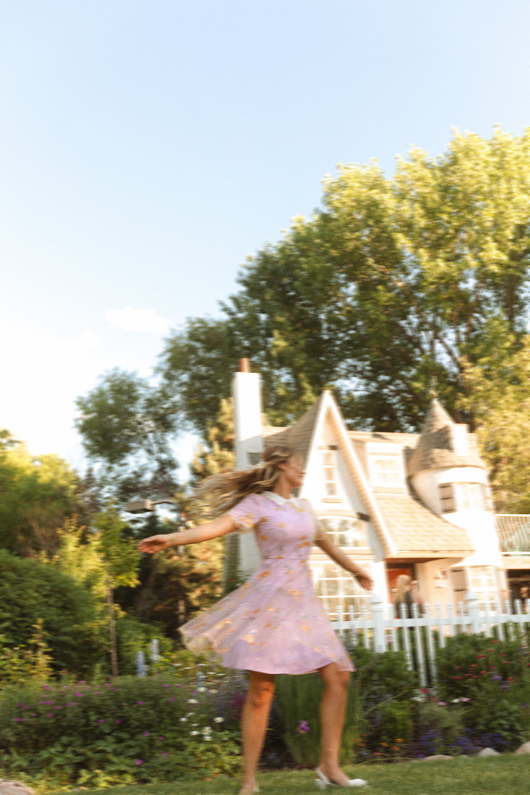 Penelope Dress in Lilac