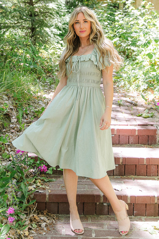 Rae Dress in Sage