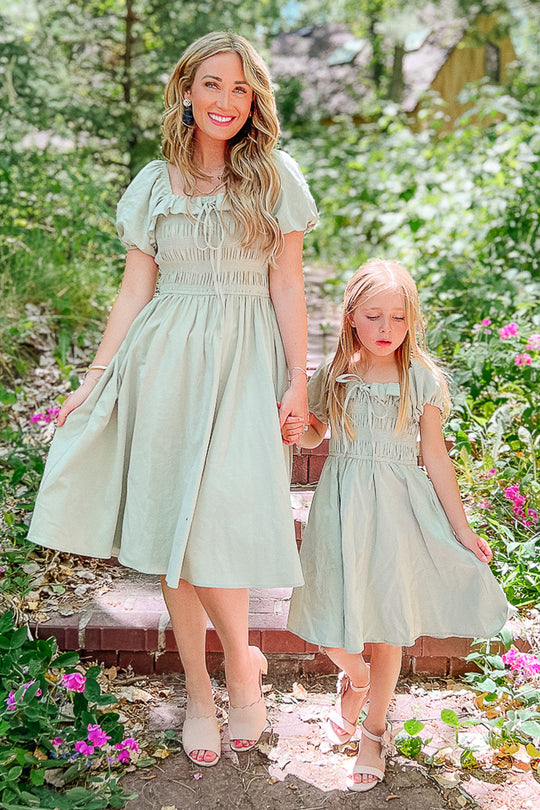 Mini Rae Dress in Sage