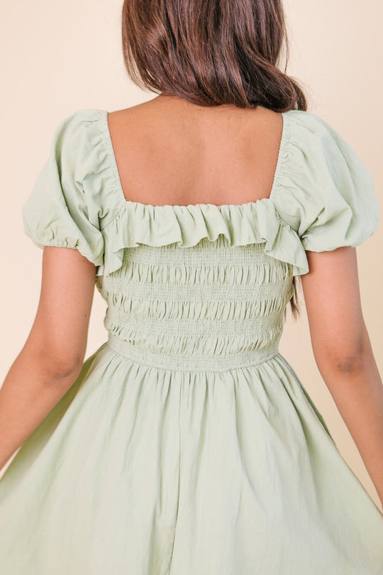 Rae Dress in Sage