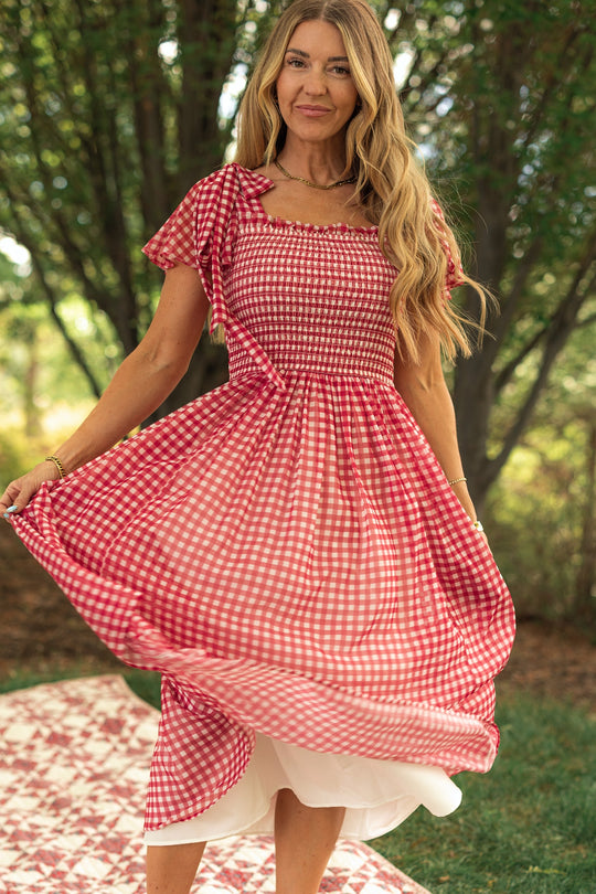 Rayna Dress in Red Gingham – Ivy City Co Rayna Dress in Red Gingham – Ivy City Co