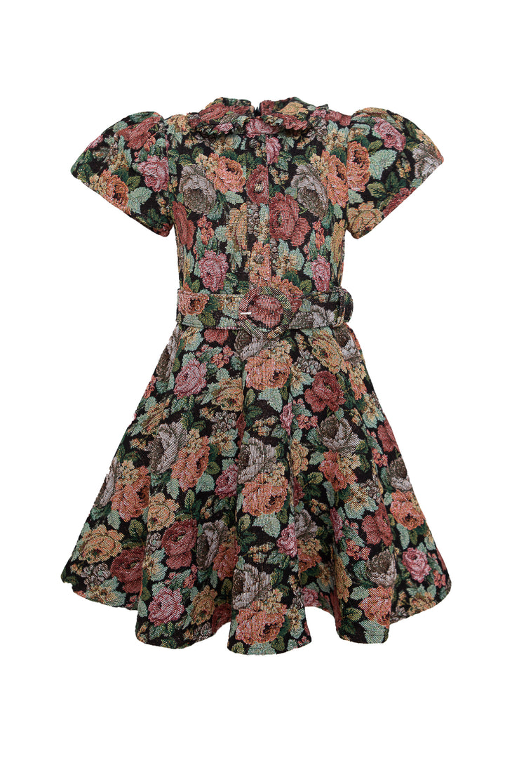 Mini Remi Dress in Moody Floral