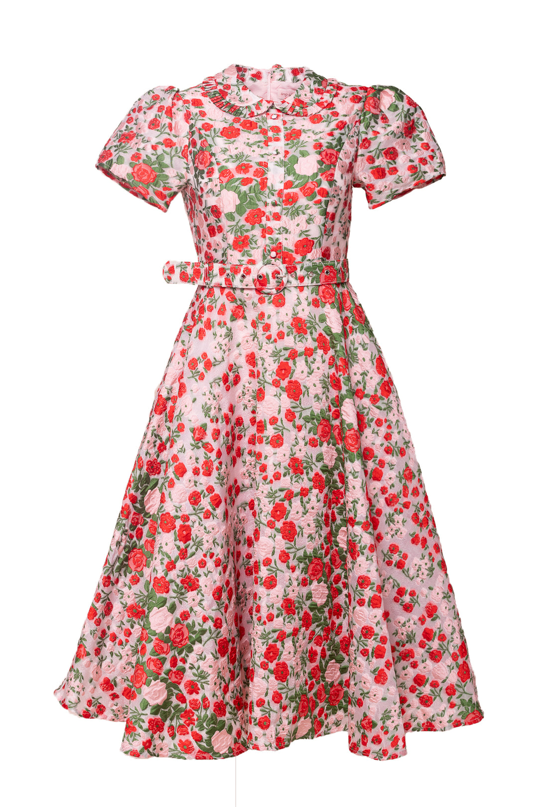 Remi Dress in Red Floral