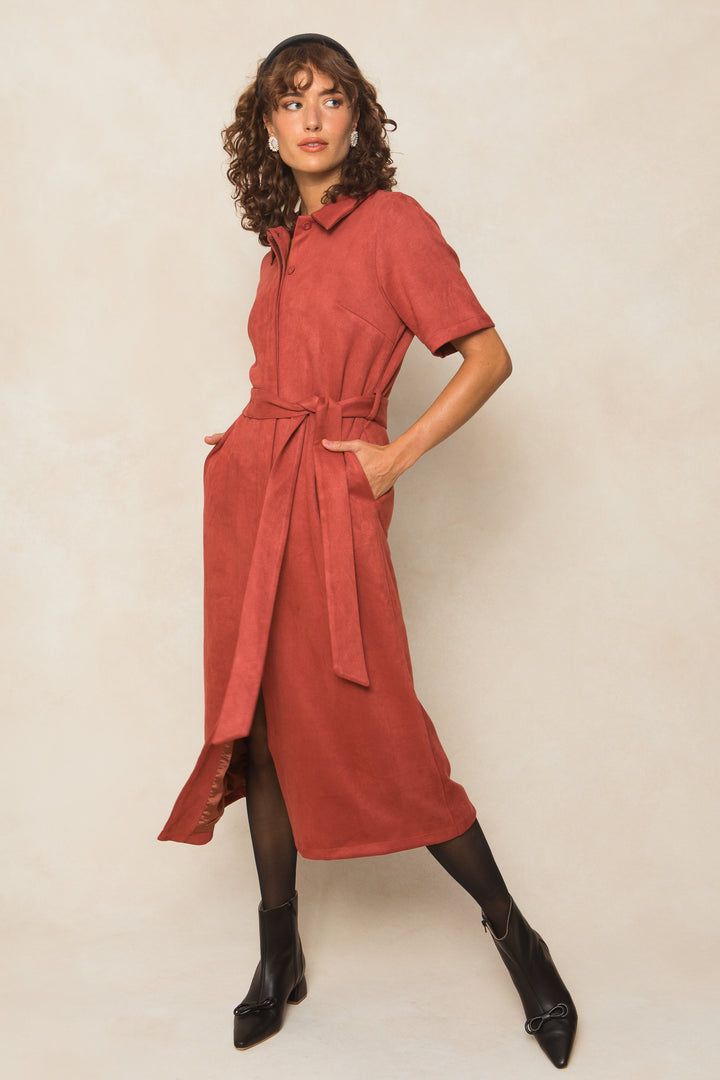Rory Suede Dress