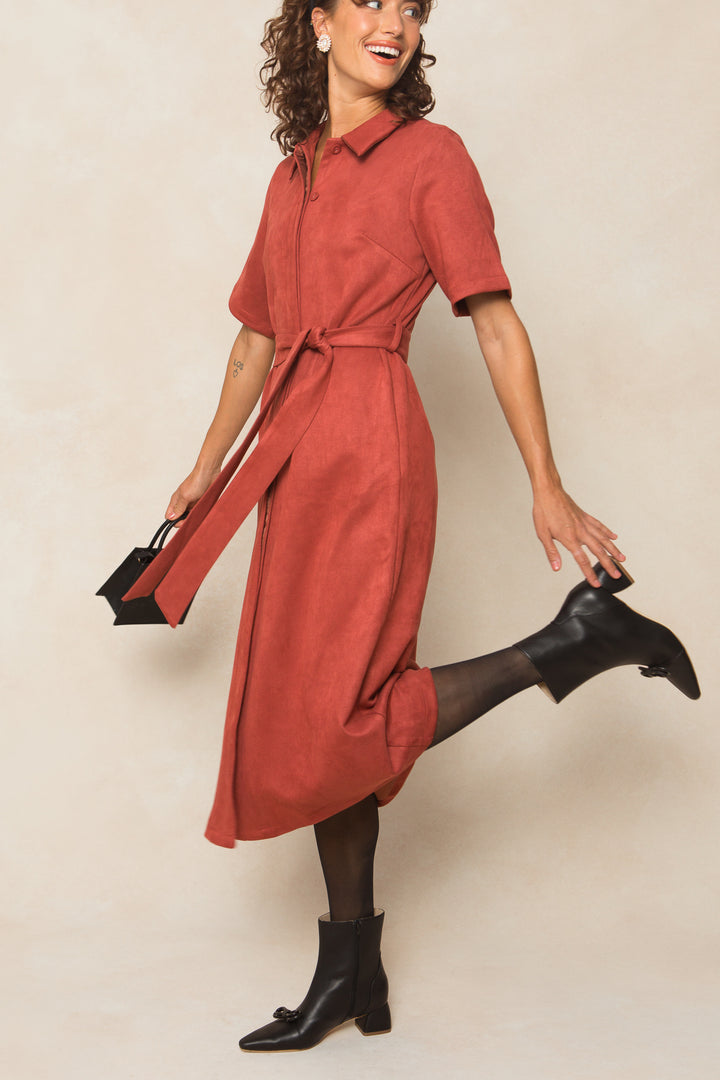 Rory Suede Dress