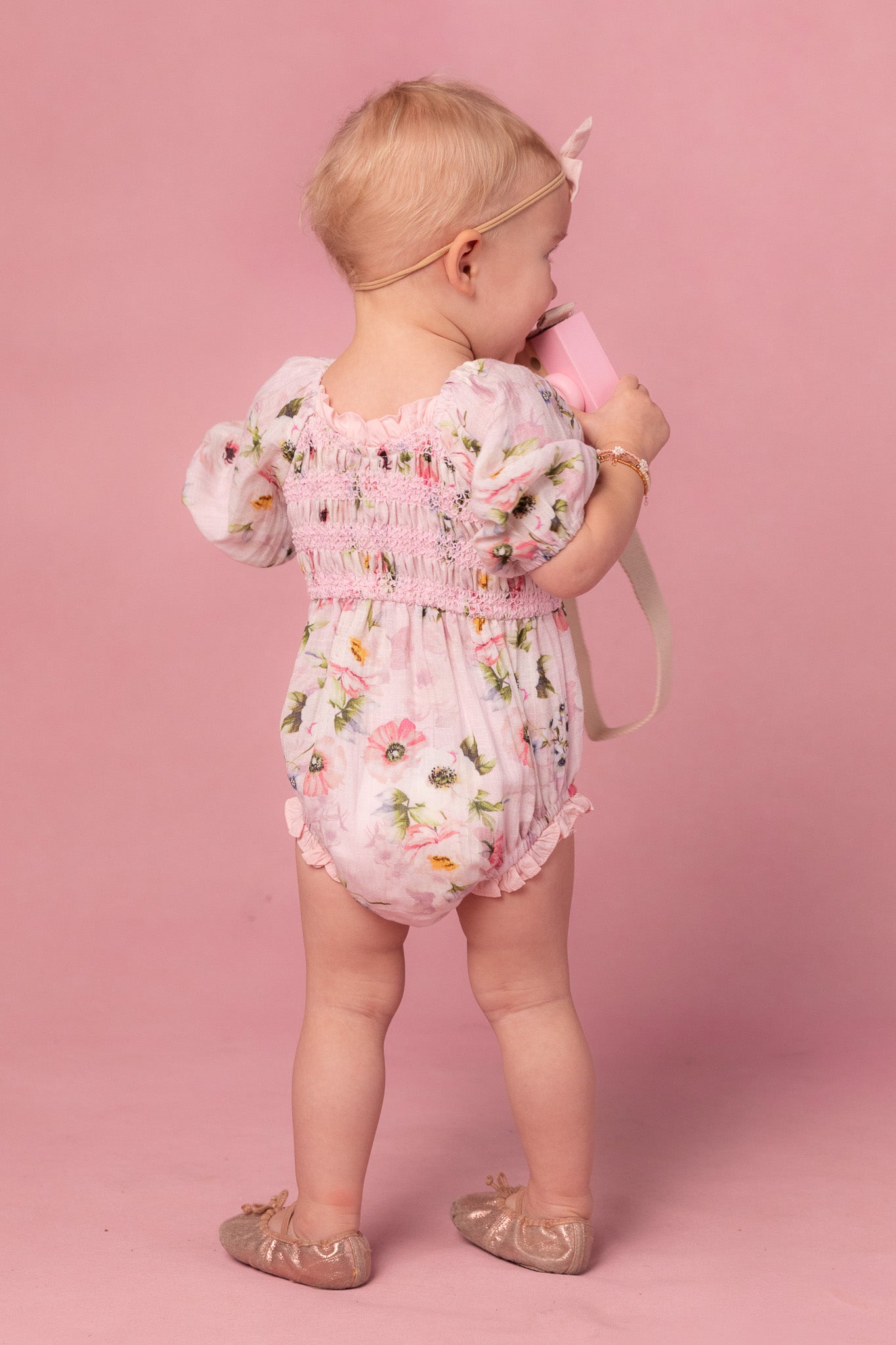 Girls Christening Dress | Joli Romper Dress – Baby Beau and Belle
