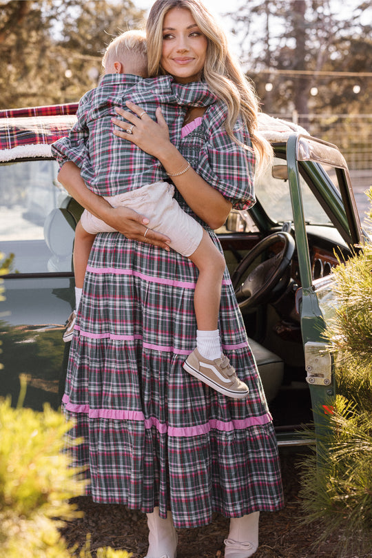 Roselyn Dress in Season's Greetings Plaid