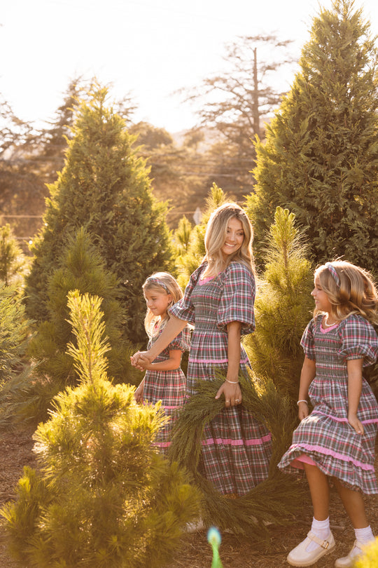 Roselyn Dress in Season's Greetings Plaid