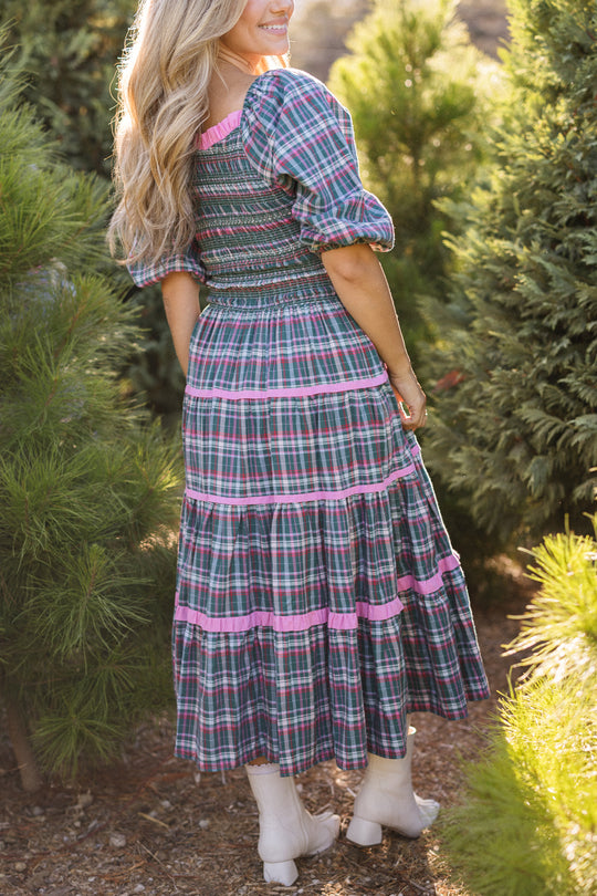 Roselyn Dress in Season's Greetings Plaid