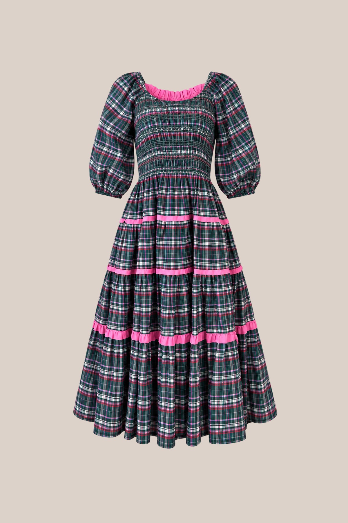 Roselyn Dress in Season's Greetings Plaid