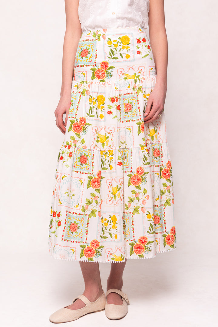 Rosina Skirt in Citrus
