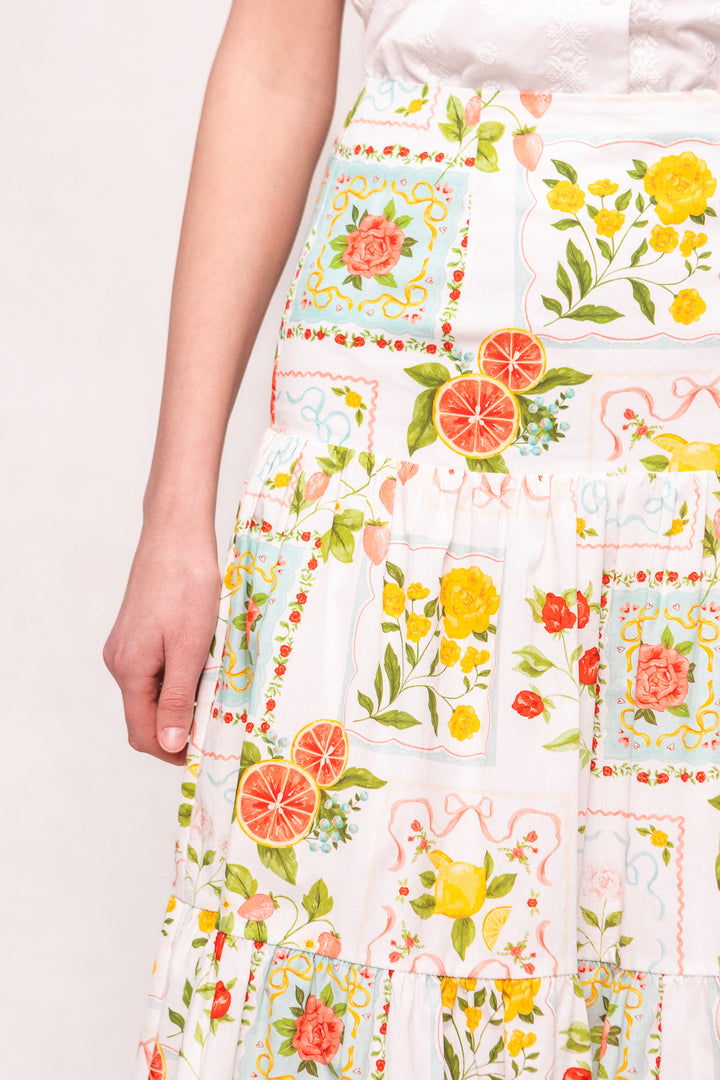 Rosina Skirt in Citrus