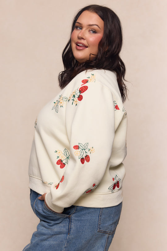 Sabina Sweatshirt in Cream