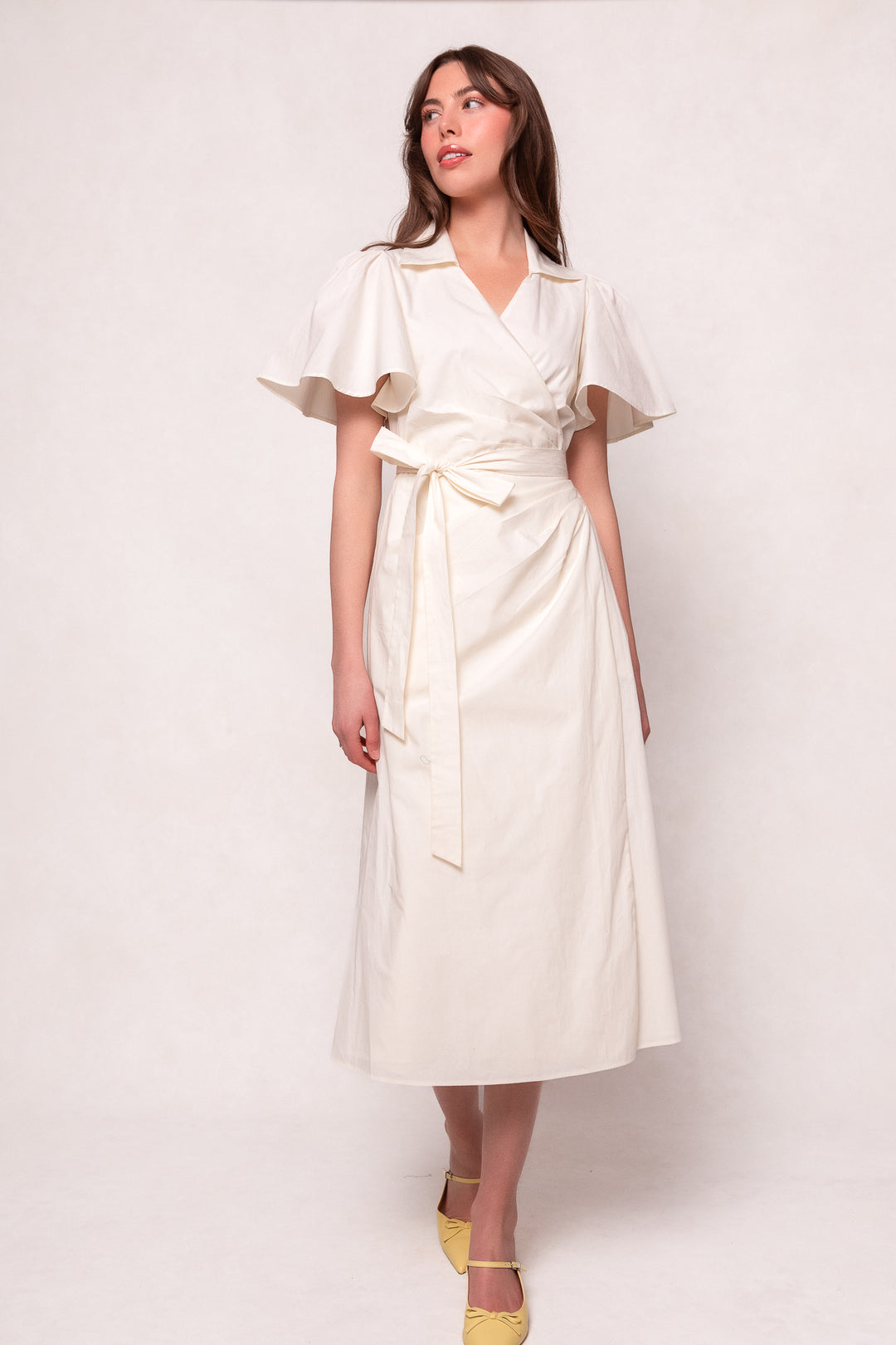 Shelby Dress in Ivory